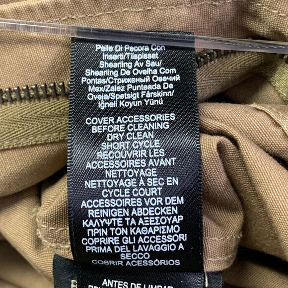 RALPH LAUREN  L Garment Experimental Khaki Cotton Belted Military Jumpsuit - Picture 7 of 7